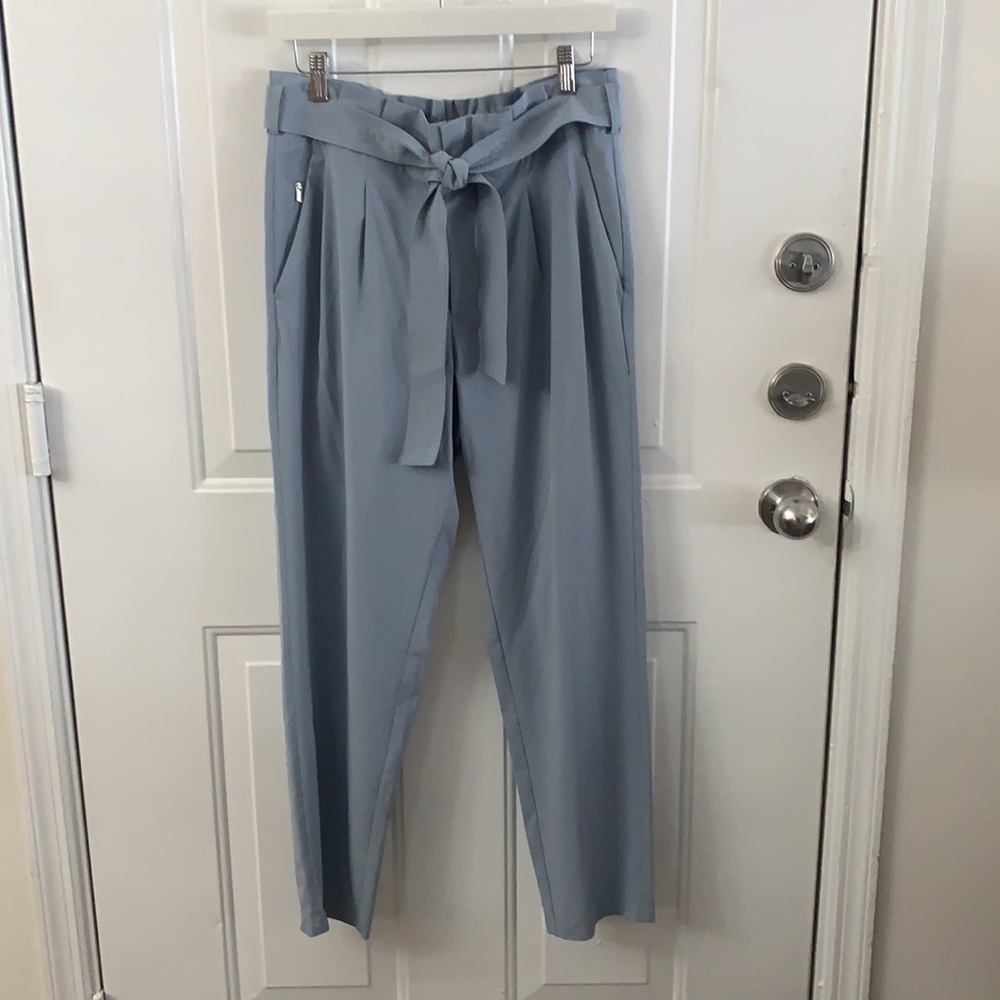 Athleta Womens Skyline Pant II Color Light Blue Size 8